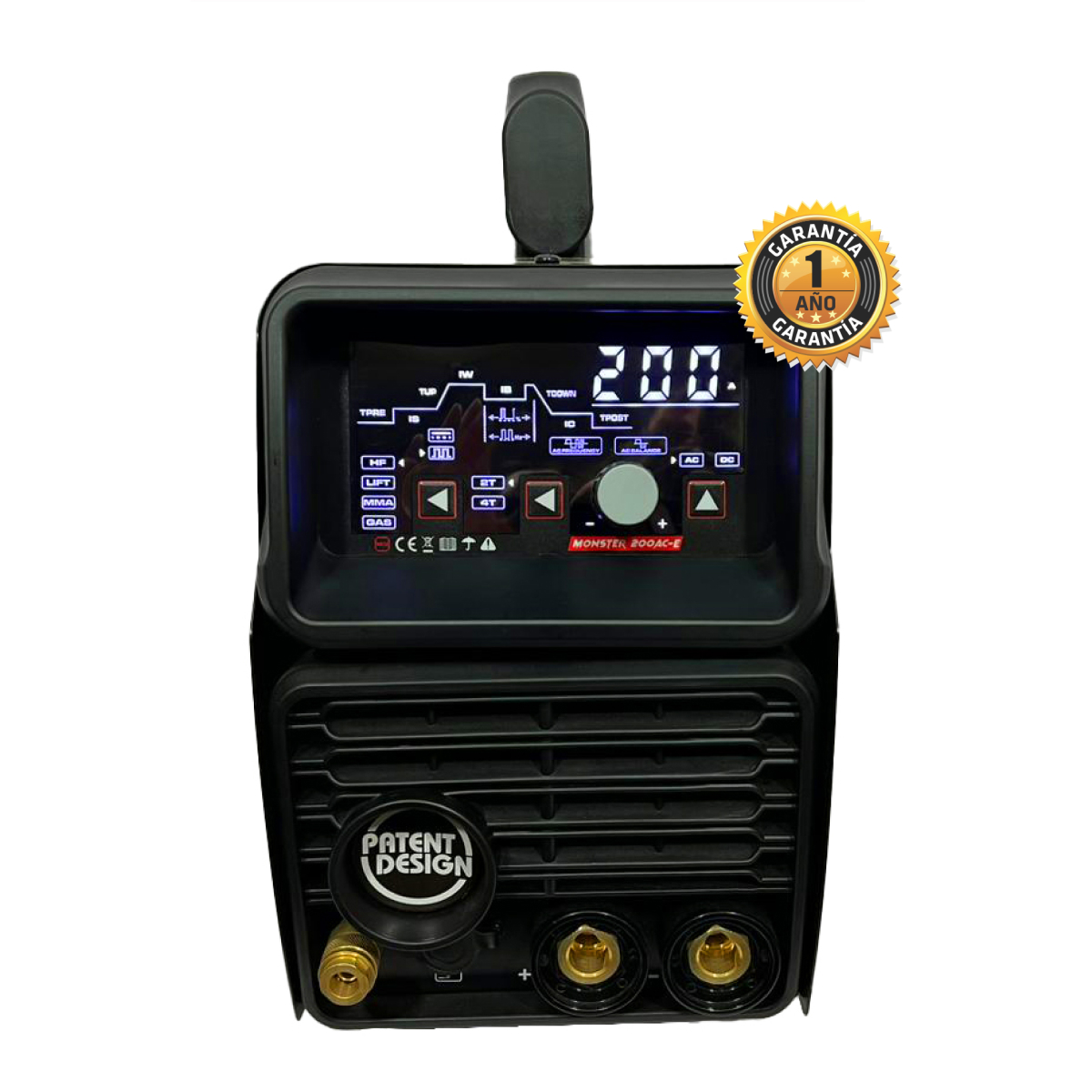 SOLDADORA TIG ALUM INOX AC DC 220VOLT