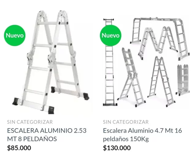 Escaleras de Aluminio