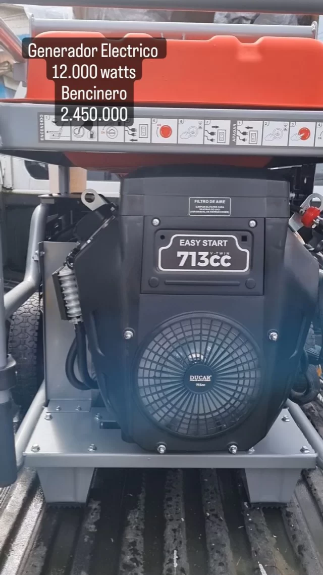 Nuestro Cliente necesitaba un equipo para trabajar son sus soldadoras en terreno....acá tenemos una excelente alternativa Generador Electrico 12.000 watts